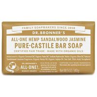Dr. Bronner's Pure Castile Soap Bar - Sandalwood Jasmine